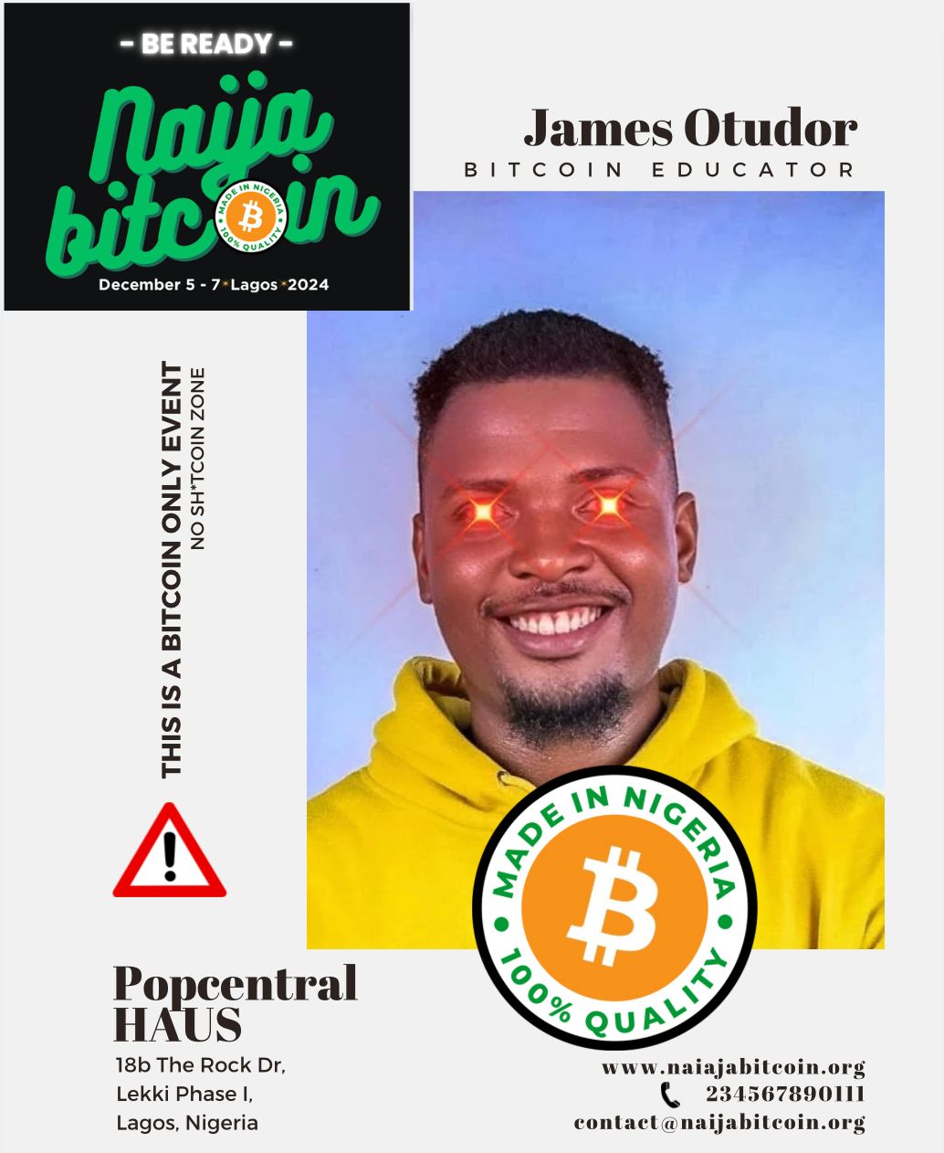 James Otudor Naija Bitcoin